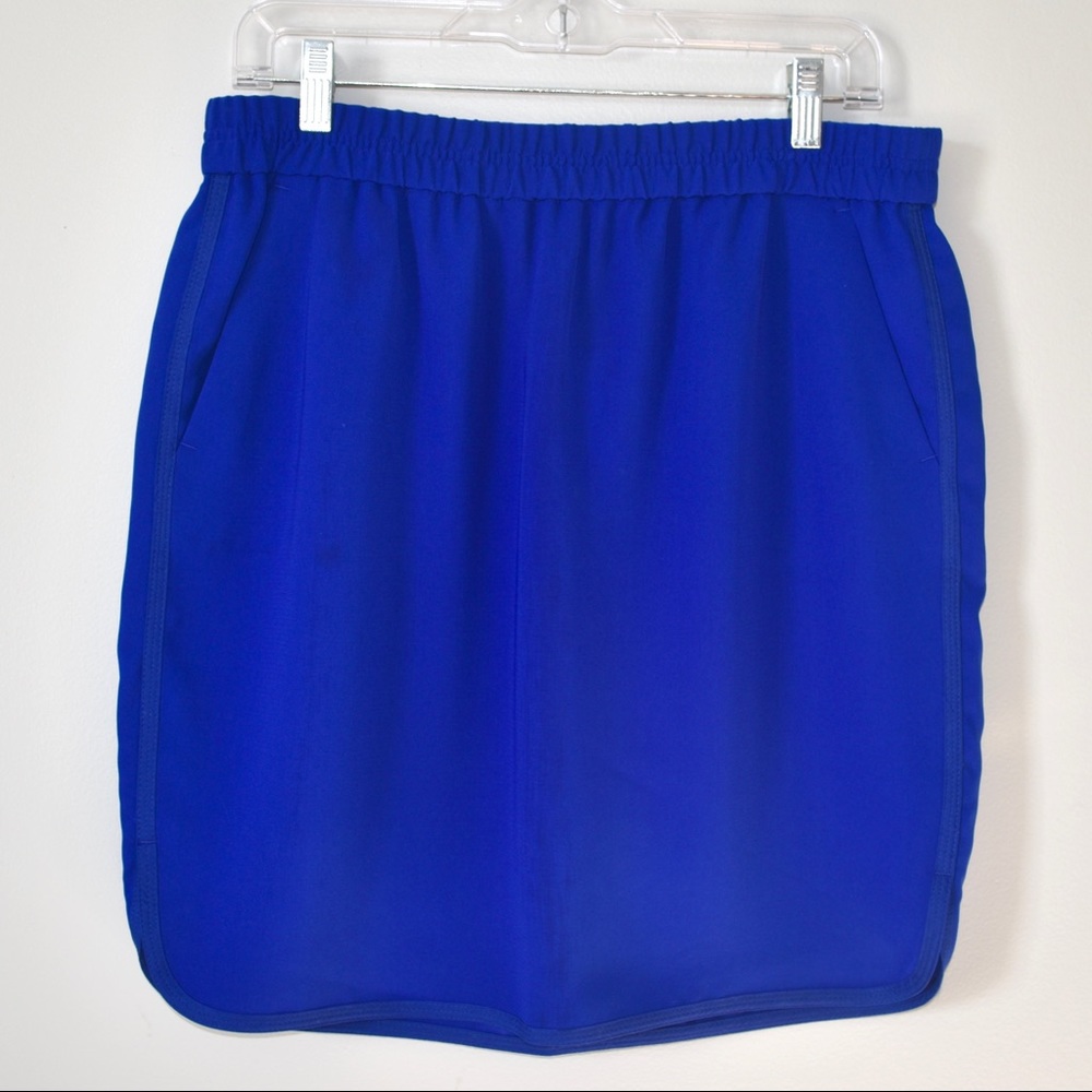 Jcrew Royal Blue Skirt - 10